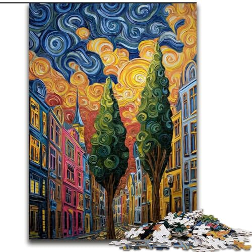 Puzzle für Erwachsene, 1000 Teile, Baumölgemälde, Spielzeug, Lernspiele, Stressabbau, tolle Geschenke und Spielzeuge, 26x38cm von LYXIANY