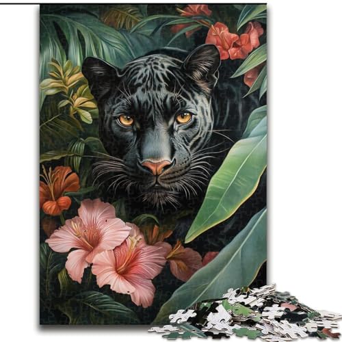 Puzzle für Erwachsene, 1000 Teile, Blumenfuchs, Spielzeug, Lernspiele, Stressabbau, tolle Geschenke und Spielzeuge, 26x38cm von LYXIANY