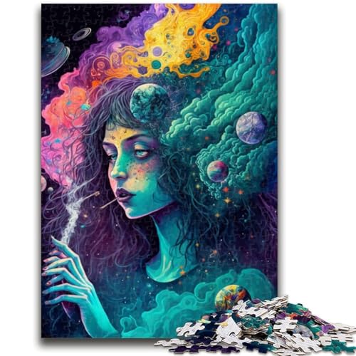 Puzzle für Erwachsene, 1000 Teile, Cosmic High, Familienspaß für die ganze Familie, Erwachsene und Kinder ab 14 Jahren, 38x26cm Puzzle für Erwachsene, 1000 Teile, Cosmic High, Familienspaß für die ganze Familie, Erwachsene und Kinder ab 14 Jahren, 38x26cm von LYXIANY