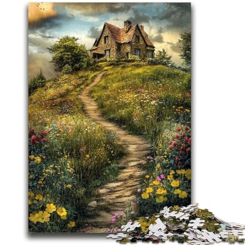 Puzzle für Erwachsene, 1000 Teile, Cottage View, anspruchsvolles Spiel, Spielzeug, Geschenk für die ganze Familie, ab 14 Jahren, 26x38cm Puzzle für Erwachsene, 1000 Teile, Cottage View, anspruchsvolles Spiel, Spielzeug, Geschenk für die ganze Familie, ab 14 Jahren, 26x38cm von LYXIANY