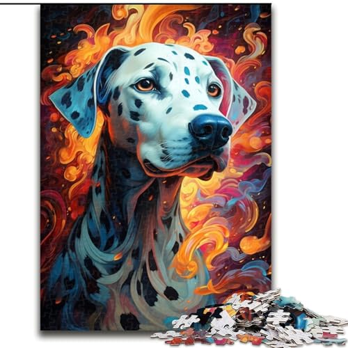 Puzzle für Erwachsene, 1000 Teile, Dalmatiner, Unmögliches Puzzle für Erwachsene, Spiel für Erwachsene, Geschenk, Familieninteraktives Spiel, Gehirn-Herausforderung, Geschenk, Größe 50x75cm von LYXIANY