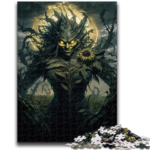 Puzzle für Erwachsene, 1000 Teile, Das Monster, anspruchsvolles Spiel und Familienspiel, Wanddekoration, einzigartige Geburtstags, 50x75cm von LYXIANY
