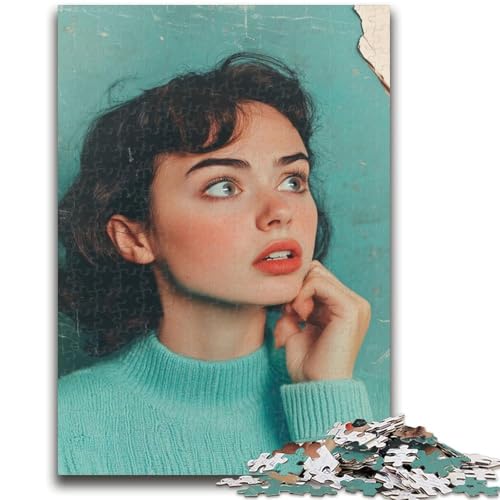Puzzle für Erwachsene, 1000 Teile, Denkspiel für Junge Mädchen, Lernspiel zum Geburtstag, Weihnachten, für 14-Jährige, 26x38cm von LYXIANY