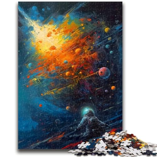 Puzzle für Erwachsene, 1000 Teile, Die Schönheit des Weltraums, Herausforderndes Spiel und Familienspiel, Wanddekoration, Einzigartige Geburtstags, 50x75cm von LYXIANY