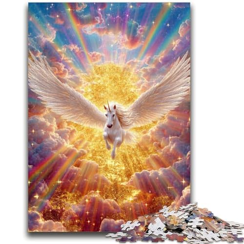 Puzzle für Erwachsene, 1000 Teile, Einhorn-Engel, Denkspiel, Lernspiel für Geburtstag, Weihnachten, für 14-Jährige, 26x38cm Puzzle für Erwachsene, 1000 Teile, Einhorn-Engel, Denkspiel, Lernspiel für Geburtstag, Weihnachten, für 14-Jährige, 26x38cm von LYXIANY