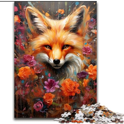 Puzzle für Erwachsene, 1000 Teile, Fantasy-Fuchs-Puzzle für Erwachsene, 1000-teiliges Familienaktivitätsspiel für Teenager, DIY-Heimdekor, Denksportaufgabe, Geschenk, 26x38cm Puzzle für Erwachsene, 1000 Teile, Fantasy-Fuchs-Puzzle für Erwachsene, 1000-teiliges Familienaktivitätsspiel für Teenager, DIY-Heimdekor, Denksportaufgabe, Geschenk, 26x38cm von LYXIANY