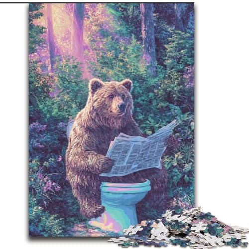 Puzzle für Erwachsene, 1000 Teile, Fantasy-Grizzlies, Spielzeug, Lernspiele, Stressabbau, tolle Geschenke und Spielzeuge, 50x75cm von LYXIANY