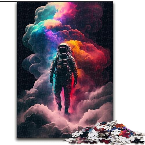 Puzzle für Erwachsene, 1000 Teile, Farb-Astronaut, anspruchsvolle Puzzles, Größe 50x75cm, Geburtstagsgeschenkidee, anspruchsvolles Denkspiel Puzzle für Erwachsene, 1000 Teile, Farb-Astronaut, anspruchsvolle Puzzles, Größe 50x75cm, Geburtstagsgeschenkidee, anspruchsvolles Denkspiel von LYXIANY