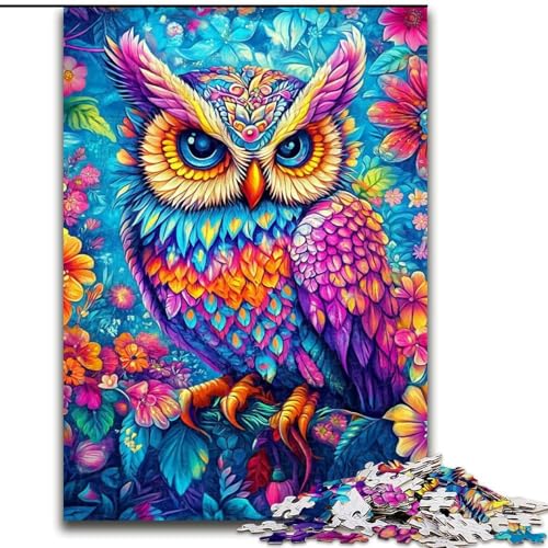 Puzzle für Erwachsene, 1000 Teile, Farbeule, Spielzeug, Lernspiele, Stressabbau, tolle Geschenke und Spielzeuge, 50x75cm von LYXIANY