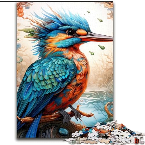 Puzzle für Erwachsene, 1000 Teile, Farbvogel-Puzzle aus Holz, 50x75cm, Denkspiel für Teenager und Familieninteraktion Puzzle für Erwachsene, 1000 Teile, Farbvogel-Puzzle aus Holz, 50x75cm, Denkspiel für Teenager und Familieninteraktion von LYXIANY