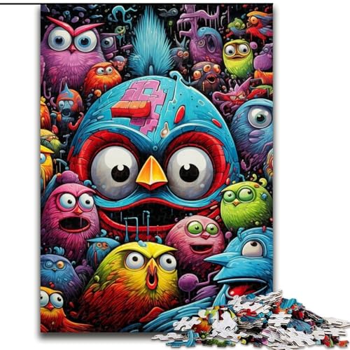 Puzzle für Erwachsene, 1000 Teile, Farbvogel-Puzzle für Erwachsene, 26x38cm, Eltern, Partner, Freunde – ab 14 Jahren Puzzle für Erwachsene, 1000 Teile, Farbvogel-Puzzle für Erwachsene, 26x38cm, Eltern, Partner, Freunde – ab 14 Jahren von LYXIANY