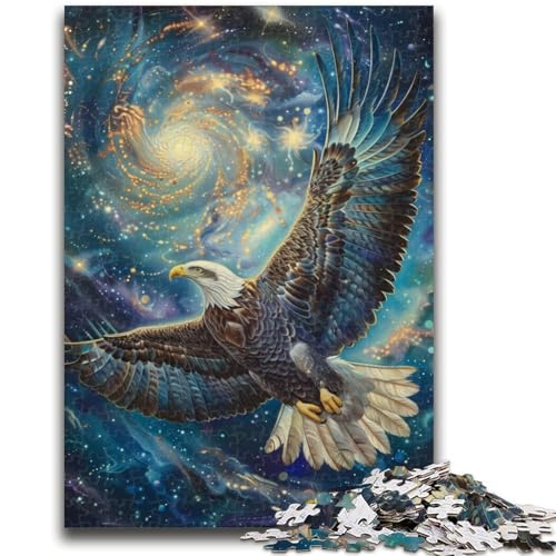 Puzzle für Erwachsene, 1000 Teile, Fliegender Adler, für Alter 14+, Lernspiele für Erwachsene und Jugendliche, Kunstwerk, Geschenk, 26x38cm Puzzle für Erwachsene, 1000 Teile, Fliegender Adler, für Alter 14+, Lernspiele für Erwachsene und Jugendliche, Kunstwerk, Geschenk, 26x38cm von LYXIANY