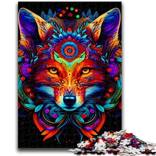 Puzzle für Erwachsene, 1000 Teile, Fuchs, Familienspaß, ganze Familie, ab 14 Jahren, 50x75cm Puzzle für Erwachsene, 1000 Teile, Fuchs, Familienspaß, ganze Familie, ab 14 Jahren, 50x75cm von LYXIANY
