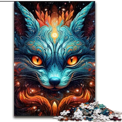 Puzzle für Erwachsene, 1000 Teile, Fuchs-Puzzle für Erwachsene, 26x38cm, Eltern, Partner, Freunde – ab 14 Jahren Puzzle für Erwachsene, 1000 Teile, Fuchs-Puzzle für Erwachsene, 26x38cm, Eltern, Partner, Freunde – ab 14 Jahren von LYXIANY