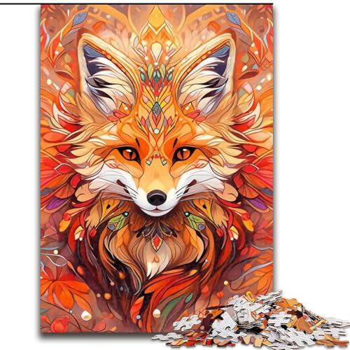 Puzzle für Erwachsene, 1000 Teile, Fuchs-Puzzle für Erwachsene, 50x75cm, Eltern, Partner, Freunde – ab 14 Jahren Puzzle für Erwachsene, 1000 Teile, Fuchs-Puzzle für Erwachsene, 50x75cm, Eltern, Partner, Freunde – ab 14 Jahren von LYXIANY