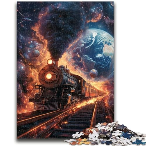 Puzzle für Erwachsene, 1000 Teile, Galaxie-Zug, für Kinder ab 14 Jahren, Quizspiel, Spaß für zu Hause, Aktivitäten, Geburtstagsgeschenk, Reisegeschenke, 50x75cm Puzzle für Erwachsene, 1000 Teile, Galaxie-Zug, für Kinder ab 14 Jahren, Quizspiel, Spaß für zu Hause, Aktivitäten, Geburtstagsgeschenk, Reisegeschenke, 50x75cm von LYXIANY