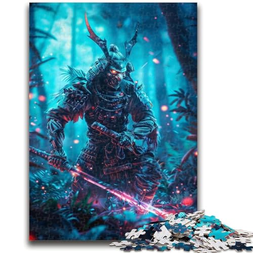 Puzzle für Erwachsene, 1000 Teile, Japanisches Neon-Ninja-Denkspiel, Lernspiel für Geburtstag, Weihnachten, für 14-Jährige, 26x38cm von LYXIANY