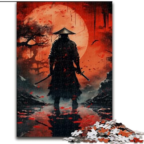 Puzzle für Erwachsene, 1000 Teile, Japanisches Ninja-Kunst-Puzzle, anspruchsvolles Denkspiel für Teenager, perfekt als Heimdekoration oder Geschenk (Größe 50x75cm) von LYXIANY
