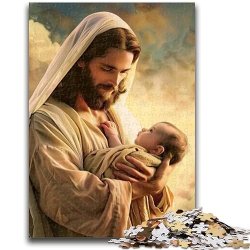 Puzzle für Erwachsene, 1000 Teile, Jesus, für Kinder ab 14 Jahren, Quizspiel, Spaß für zu Hause, Aktivitäten, Geburtstagsgeschenk, Reisegeschenke, 50x75cm von LYXIANY