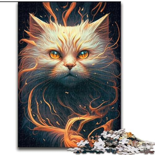 Puzzle für Erwachsene, 1000 Teile, Katze, Unmögliches Puzzle für Erwachsene, Spiel für Erwachsene, Geschenk, Familieninteraktives Spiel, Gehirn-Herausforderung, Geschenk, Größe 38x26cm Puzzle für Erwachsene, 1000 Teile, Katze, Unmögliches Puzzle für Erwachsene, Spiel für Erwachsene, Geschenk, Familieninteraktives Spiel, Gehirn-Herausforderung, Geschenk, Größe 38x26cm von LYXIANY