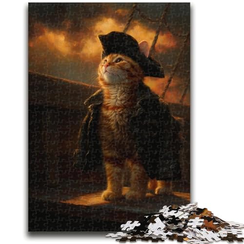 Puzzle für Erwachsene, 1000 Teile, Katze aus Einer aristokratischen Familie, für Kinder ab 14 Jahren, Quizspiel, Spaß für zu Hause, Aktivitäten, Geburtstagsgeschenk, Reisegeschenke, 26x38cm von LYXIANY