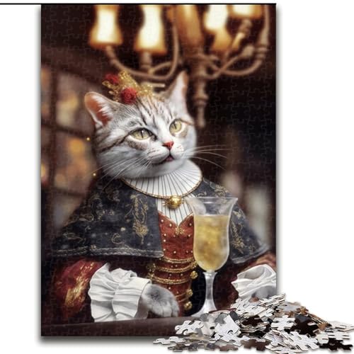 Puzzle für Erwachsene, 1000 Teile, Katze in der Bar, Spielzeug, Lernspiele, Stressabbau, tolle Geschenke und Spielzeuge, 50x75cm Puzzle für Erwachsene, 1000 Teile, Katze in der Bar, Spielzeug, Lernspiele, Stressabbau, tolle Geschenke und Spielzeuge, 50x75cm von LYXIANY