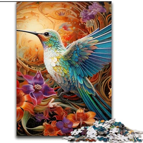 Puzzle für Erwachsene, 1000 Teile, Kolibri-Kunst, 1000-teiliges Puzzle, anspruchsvolles Denkspiel für Teenager, Spaß am Familienspieleabend, 50x75cm Puzzle für Erwachsene, 1000 Teile, Kolibri-Kunst, 1000-teiliges Puzzle, anspruchsvolles Denkspiel für Teenager, Spaß am Familienspieleabend, 50x75cm von LYXIANY