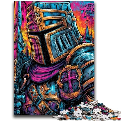 Puzzle für Erwachsene, 1000 Teile, Krieger-Denkspiel, Lernspiel für Geburtstag, Weihnachten, für 14-Jährige, 26x38cm von LYXIANY