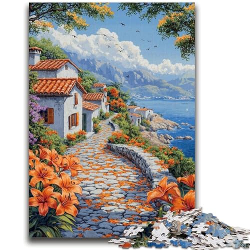 Puzzle für Erwachsene, 1000 Teile, Küstenstadt, Familienspaß, ganze Familie, ab 14 Jahren, 26x38cm Puzzle für Erwachsene, 1000 Teile, Küstenstadt, Familienspaß, ganze Familie, ab 14 Jahren, 26x38cm von LYXIANY