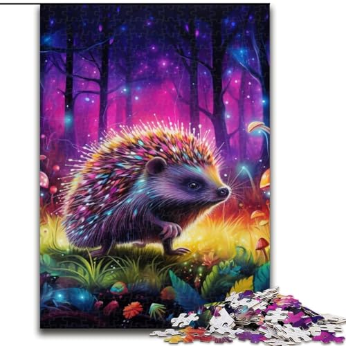 Puzzle für Erwachsene, 1000 Teile, Kunst-Igel, Dekomprimierendes intellektuelles Lernspielzeug, Lernspiel für Geburtstag, Weihnachten, 50x75cm Puzzle für Erwachsene, 1000 Teile, Kunst-Igel, Dekomprimierendes intellektuelles Lernspielzeug, Lernspiel für Geburtstag, Weihnachten, 50x75cm von LYXIANY