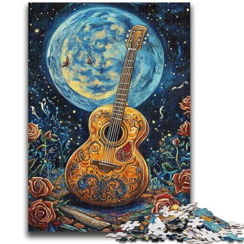 Puzzle für Erwachsene, 1000 Teile, Kunstgitarre, Lernspiele, Heimdekoration, Lernspiel für Geburtstag, Weihnachten, 50x75cm Puzzle für Erwachsene, 1000 Teile, Kunstgitarre, Lernspiele, Heimdekoration, Lernspiel für Geburtstag, Weihnachten, 50x75cm von LYXIANY