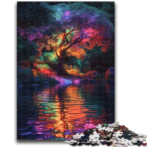 Puzzle für Erwachsene, 1000 Teile, Lebensbaum, Familienspaß, ganze Familie, ab 14 Jahren, 50x75cm Puzzle für Erwachsene, 1000 Teile, Lebensbaum, Familienspaß, ganze Familie, ab 14 Jahren, 50x75cm von LYXIANY