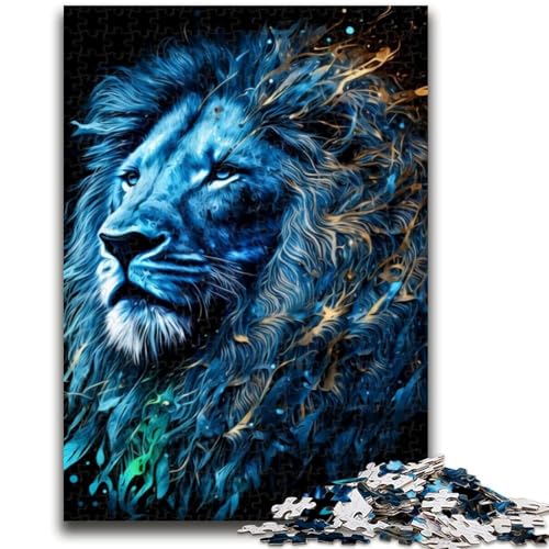 Puzzle für Erwachsene, 1000 Teile, Löwe, Familienspaß, ganze Familie, ab 14 Jahren, 38x26cm Puzzle für Erwachsene, 1000 Teile, Löwe, Familienspaß, ganze Familie, ab 14 Jahren, 38x26cm von LYXIANY