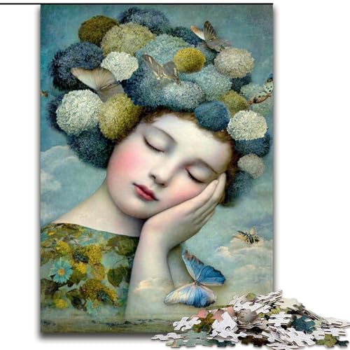 Puzzle für Erwachsene, 1000 Teile, Mädchen, Spielzeug, Lernspiele, Stressabbau, tolle Geschenke und Spielzeuge (Größe 50x75cm) von LYXIANY