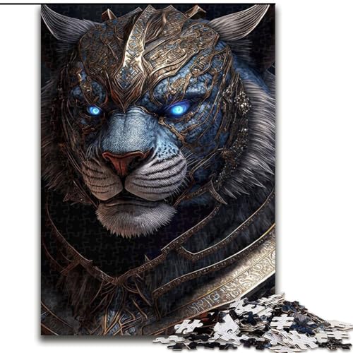 Puzzle für Erwachsene, 1000 Teile, Mechanischer Tiger, Holzpuzzle für Erwachsene, Größe 50x75cm, Herausforderndes Denkspiel, Familienaktivität, Heimdekoration Puzzle für Erwachsene, 1000 Teile, Mechanischer Tiger, Holzpuzzle für Erwachsene, Größe 50x75cm, Herausforderndes Denkspiel, Familienaktivität, Heimdekoration von LYXIANY