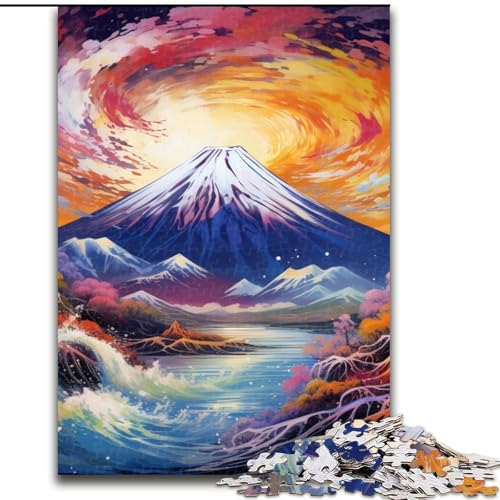 Puzzle für Erwachsene, 1000 Teile, Mount Fuji, Puzzle für Erwachsene, 50x75cm, Eltern, Partner, Freunde – ab 14 Jahren Puzzle für Erwachsene, 1000 Teile, Mount Fuji, Puzzle für Erwachsene, 50x75cm, Eltern, Partner, Freunde – ab 14 Jahren von LYXIANY
