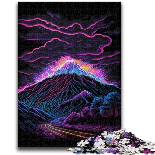 Puzzle für Erwachsene, 1000 Teile, Mount Fuji, für Kinder ab 14 Jahren, Lernspiele für Erwachsene und Jugendliche, Kunstwerk, Geschenk, 50x75cm von LYXIANY