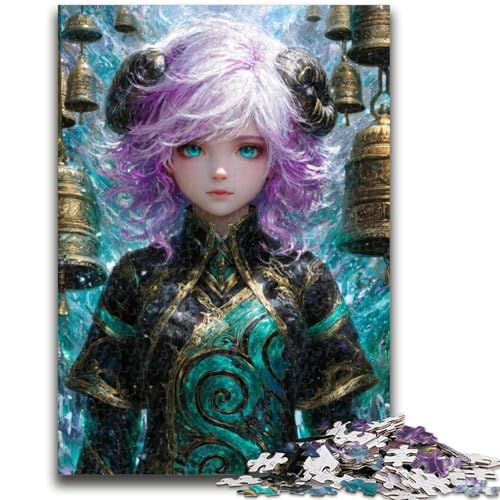 Puzzle für Erwachsene, 1000 Teile, Mysteriöses Elfenmädchen, Hilft Dem Gehirn, Süchtig Machendes Spielzeug Zu Trainieren, Um Geduld Zu Fördern, Perfekte Dekoration, 50x75cm Puzzle für Erwachsene, 1000 Teile, Mysteriöses Elfenmädchen, Hilft Dem Gehirn, Süchtig Machendes Spielzeug Zu Trainieren, Um Geduld Zu Fördern, Perfekte Dekoration, 50x75cm von LYXIANY