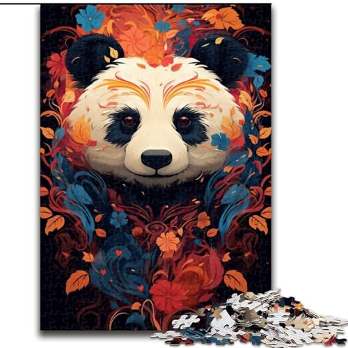 Puzzle für Erwachsene, 1000 Teile, Panda, 1000-teiliges Puzzle, Spaß für die ganze Familie, Basteln, perfekt für Geburtstage, Feiertage, Größe 50x75cm von LYXIANY