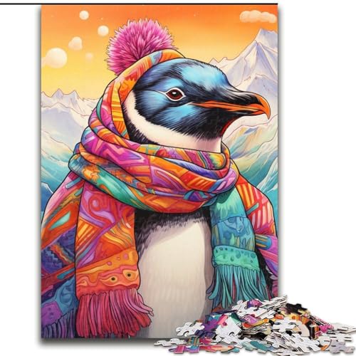 Puzzle für Erwachsene, 1000 Teile, Pinguin-Kunstpuzzle aus Pappe, 26x38cm, Denkspiel für Teenager und Familieninteraktion Puzzle für Erwachsene, 1000 Teile, Pinguin-Kunstpuzzle aus Pappe, 26x38cm, Denkspiel für Teenager und Familieninteraktion von LYXIANY