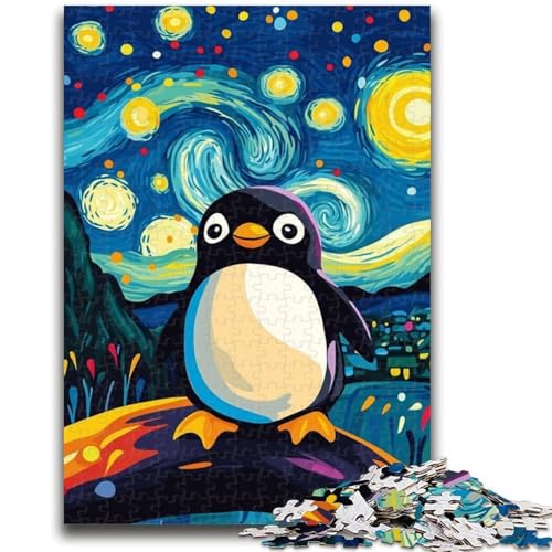 Puzzle für Erwachsene, 1000 Teile, Pinguin am Nachthimmel, Denkspiel, Lernspiel für Geburtstag, Weihnachten, für Kinder ab 14 Jahren, 50x75cm Puzzle für Erwachsene, 1000 Teile, Pinguin am Nachthimmel, Denkspiel, Lernspiel für Geburtstag, Weihnachten, für Kinder ab 14 Jahren, 50x75cm von LYXIANY
