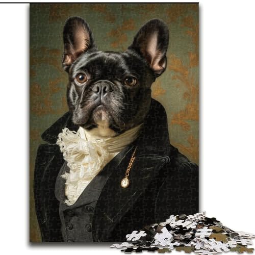 Puzzle für Erwachsene, 1000 Teile, Retro-Hund, Elefantenspielzeug, Denkspiel, Geburtstagsgeschenk, Geschenke, Wandkunst, für Kinder ab 14 Jahren (Größe 50x75cm) von LYXIANY