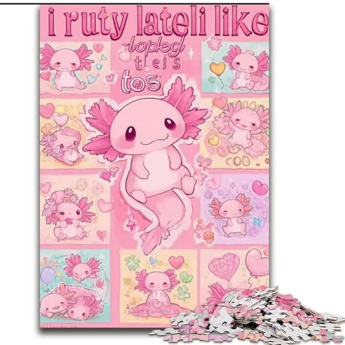 Puzzle für Erwachsene, 1000 Teile, Salamander-Collage, Spielzeug, Lernspiele, Stressabbau, tolle Geschenke und Spielzeuge, 50x75cm von LYXIANY