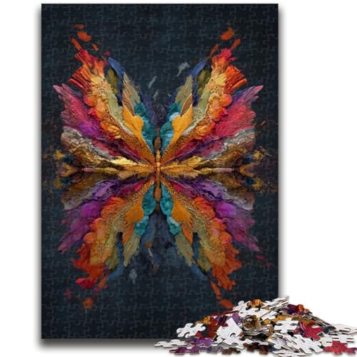 Puzzle für Erwachsene, 1000 Teile, Schmetterlings-Ölgemälde, Familienspaß für die ganze Familie, Kinder ab 14 Jahren, 50x75cm Puzzle für Erwachsene, 1000 Teile, Schmetterlings-Ölgemälde, Familienspaß für die ganze Familie, Kinder ab 14 Jahren, 50x75cm von LYXIANY