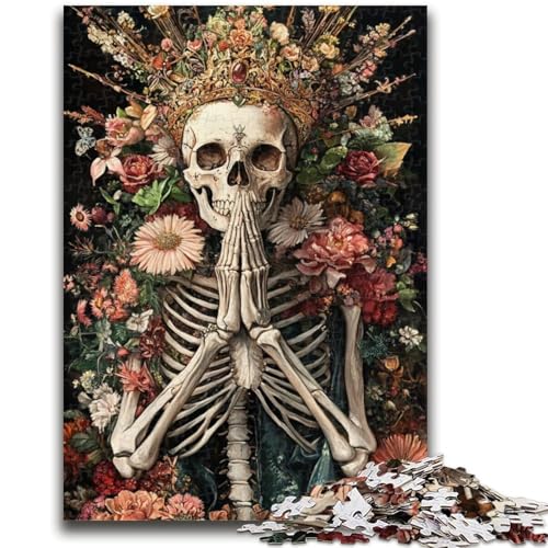 Puzzle für Erwachsene, 1000 Teile, Skelettkönig, ab 14 Jahren, Denksportspiel, Erwachsene und Jugendliche, 50x75cm Puzzle für Erwachsene, 1000 Teile, Skelettkönig, ab 14 Jahren, Denksportspiel, Erwachsene und Jugendliche, 50x75cm von LYXIANY