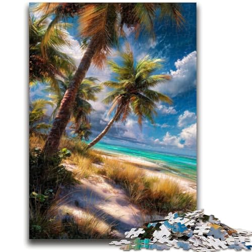 Puzzle für Erwachsene, 1000 Teile, Strand-Familienspaß, ganze Familie, ab 14 Jahren, 38x26cm von LYXIANY
