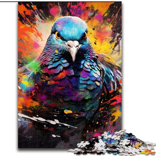Puzzle für Erwachsene, 1000 Teile, Tauben-Holzpuzzle, 50x75cm, Denkspiel für Teenager und Familieninteraktion Puzzle für Erwachsene, 1000 Teile, Tauben-Holzpuzzle, 50x75cm, Denkspiel für Teenager und Familieninteraktion von LYXIANY