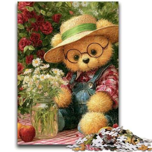 Puzzle für Erwachsene, 1000 Teile, Teddybär, anspruchsvoll zu vervollständigen, Aber lustig und humorvoll, Geburtstagsgeschenk, Geschenke, Wandkunst, 50x75cm Puzzle für Erwachsene, 1000 Teile, Teddybär, anspruchsvoll zu vervollständigen, Aber lustig und humorvoll, Geburtstagsgeschenk, Geschenke, Wandkunst, 50x75cm von LYXIANY