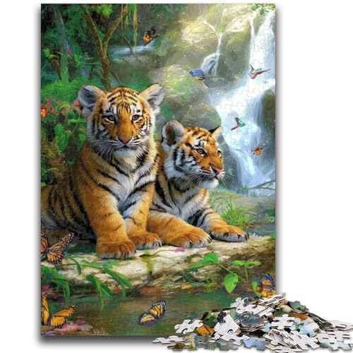 Puzzle für Erwachsene, 1000 Teile, Tiger-Denkspiel, Lernspiel für Geburtstag, Weihnachten, für 14-Jährige, 26x38cm Puzzle für Erwachsene, 1000 Teile, Tiger-Denkspiel, Lernspiel für Geburtstag, Weihnachten, für 14-Jährige, 26x38cm von LYXIANY