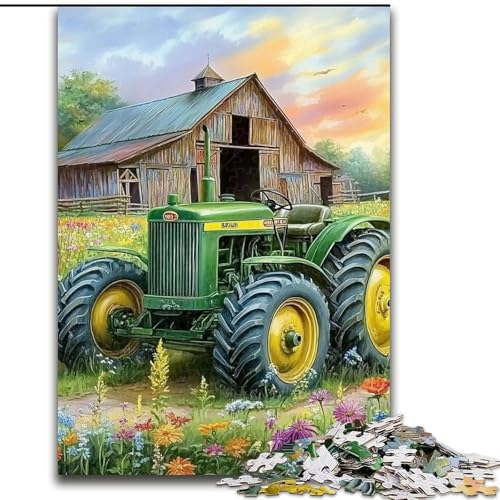 Puzzle für Erwachsene, 1000 Teile, Traktor, Lernspiele, Heimdekoration, Lernspiel für Geburtstag, Weihnachten, 38x26cm Puzzle für Erwachsene, 1000 Teile, Traktor, Lernspiele, Heimdekoration, Lernspiel für Geburtstag, Weihnachten, 38x26cm von LYXIANY
